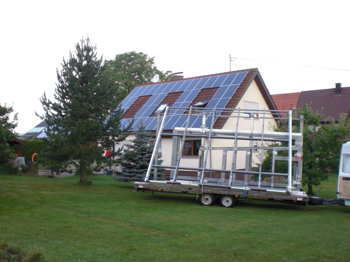 Wintergarten in Wüstenrot von BAUKO-tec